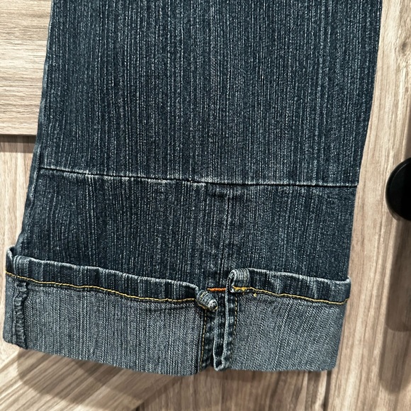 Dark Wash Bootcut Mid-rise Jeans - Picture 6 of 8